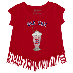 Boston Red Sox Milkshake Fringe Tee