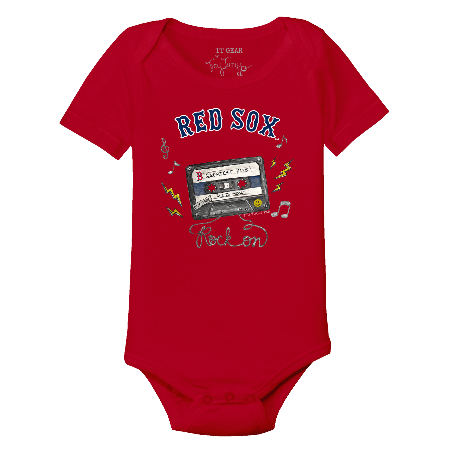 Boston Red Sox Mixtape Short Sleeve Snapper