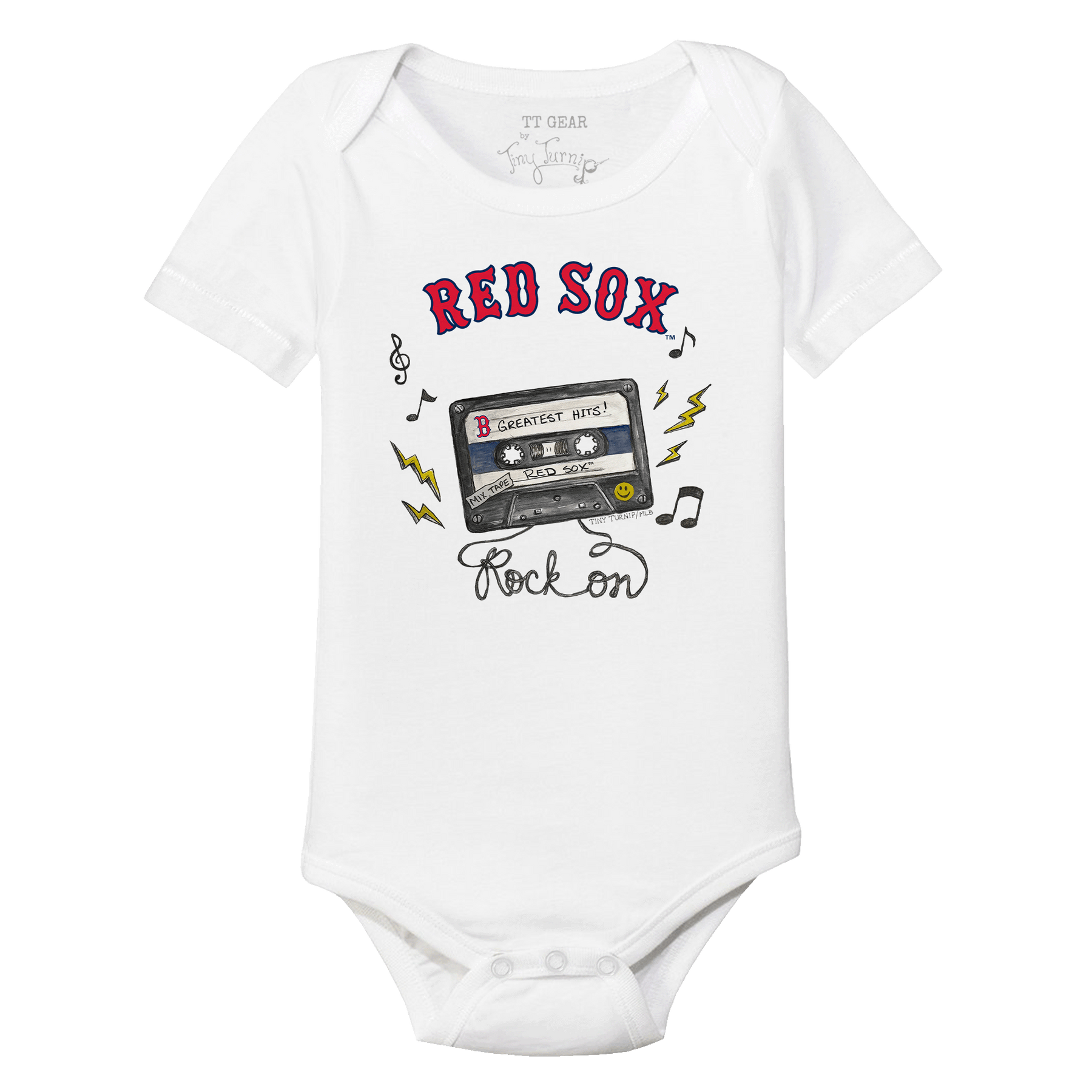 Boston Red Sox Mixtape Short Sleeve Snapper