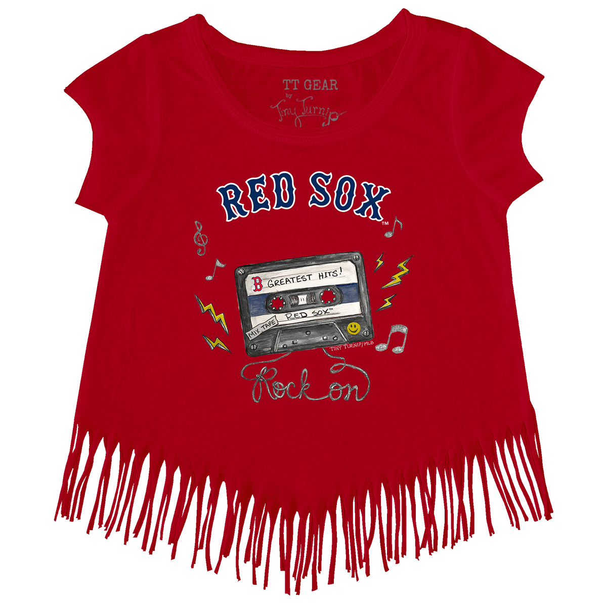 Boston Red Sox Mixtape Fringe Tee