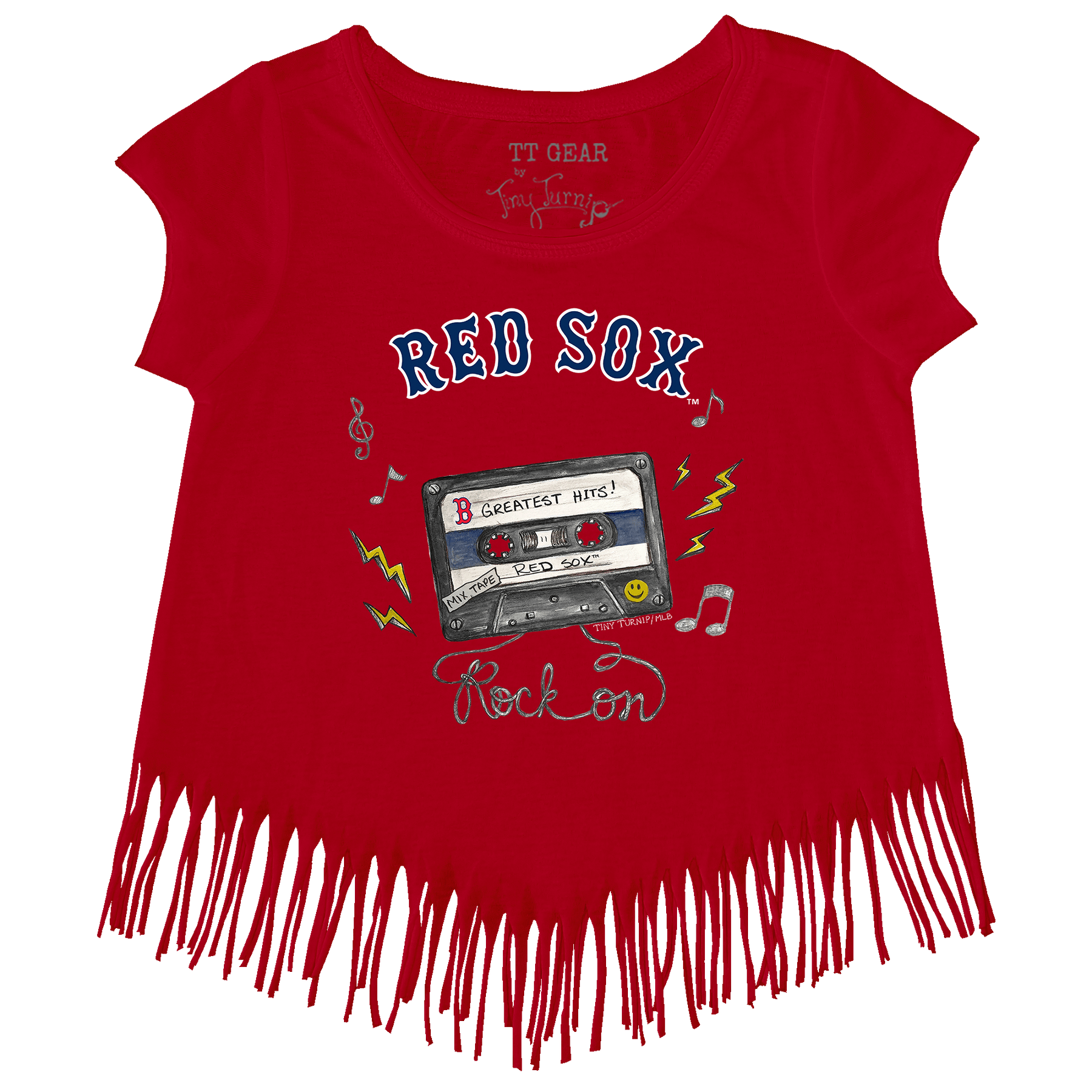Boston Red Sox Mixtape Fringe Tee