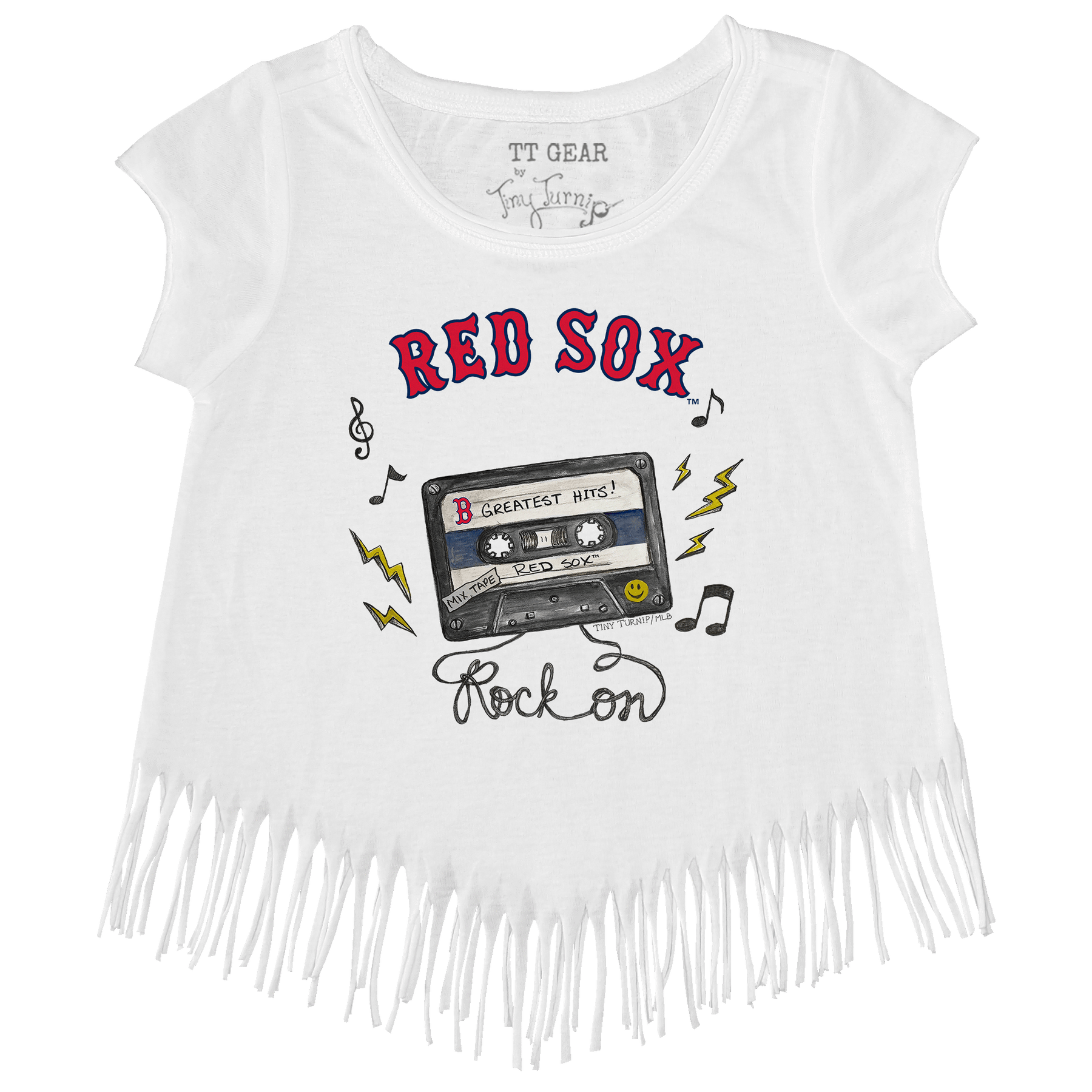 Boston Red Sox Mixtape Fringe Tee