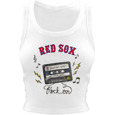Boston Red Sox Mixtape Crop Tank