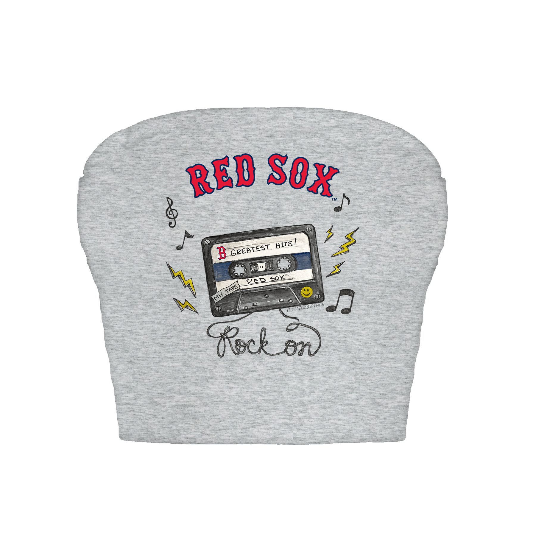 Boston Red Sox Mixtape Crop Tube Top