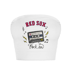 Boston Red Sox Mixtape Crop Tube Top