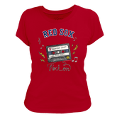 Boston Red Sox Mixtape Women's Tee Shirt