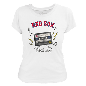Boston Red Sox Mixtape Women's Tee Shirt