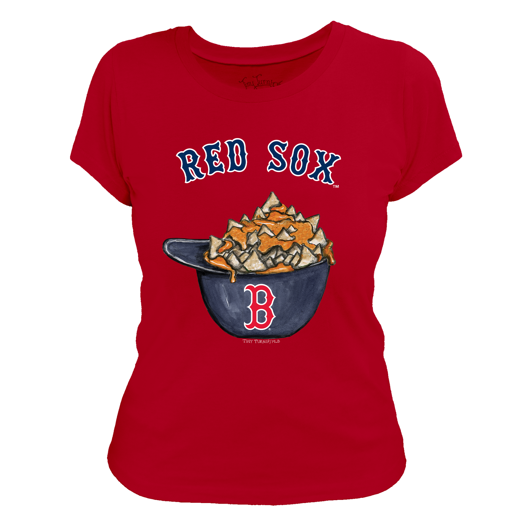 Boston Red Sox Nacho Helmet Tee Shirt - Tiny Turnip