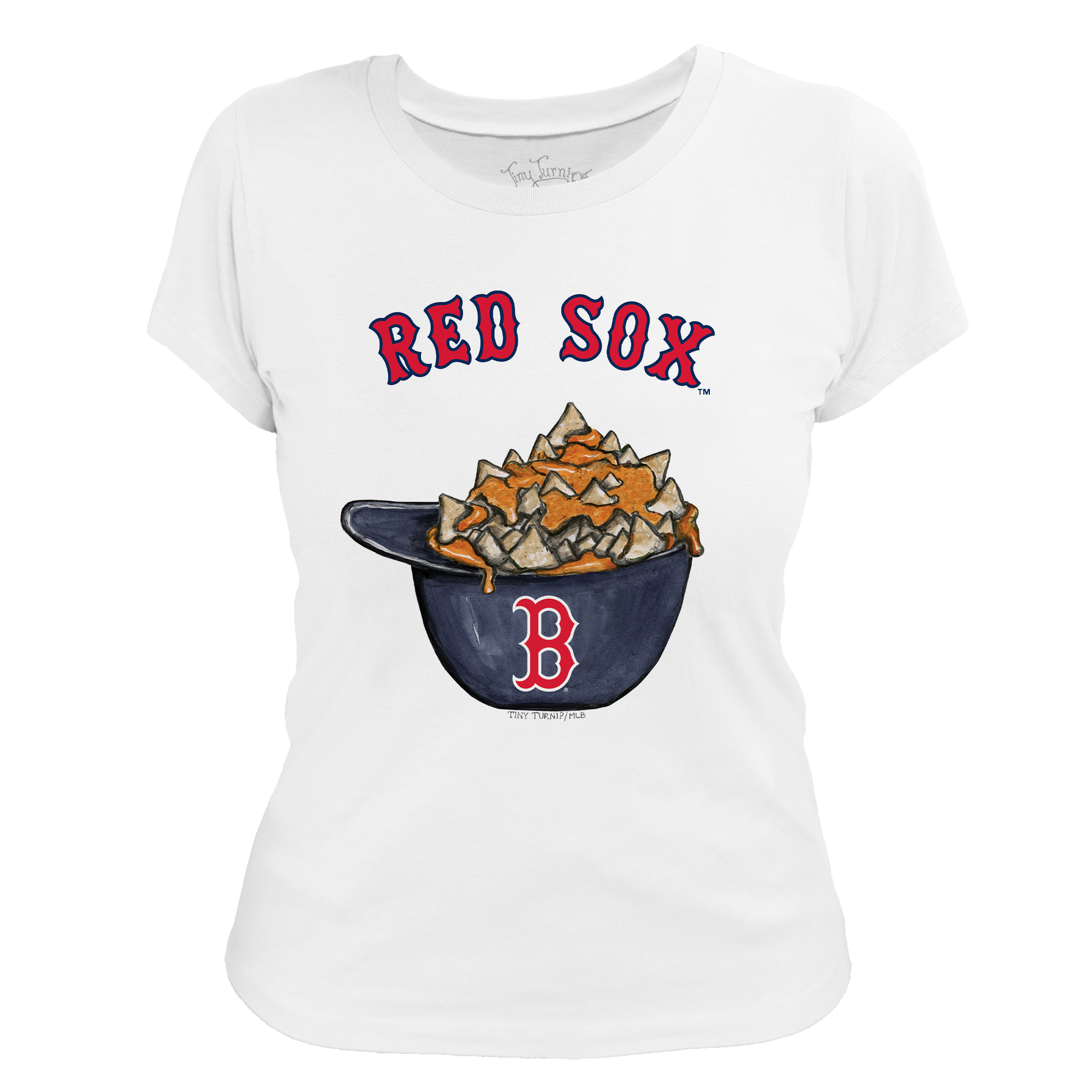 Boston Red Sox Nacho Helmet Tee Shirt - Tiny Turnip