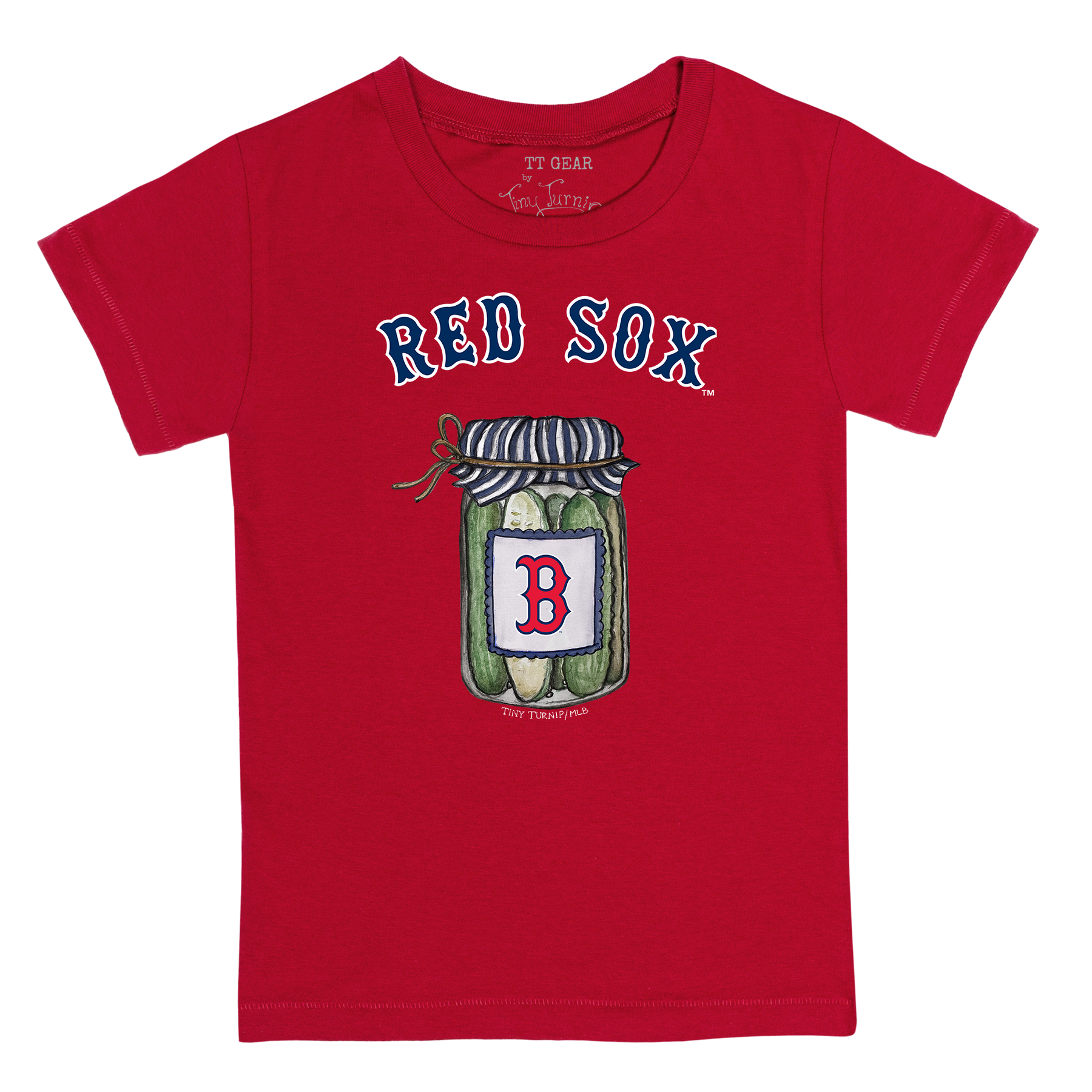 Boston Red Sox Pickle Jar Kid's Tee Shirt