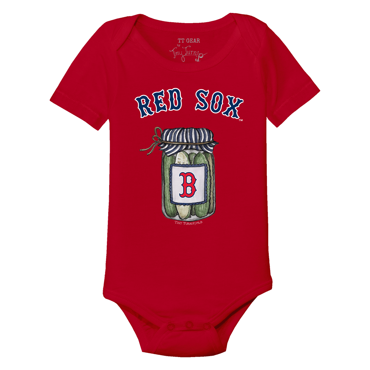 Boston Red Sox Pickle Jar Short Sleeve Snapper