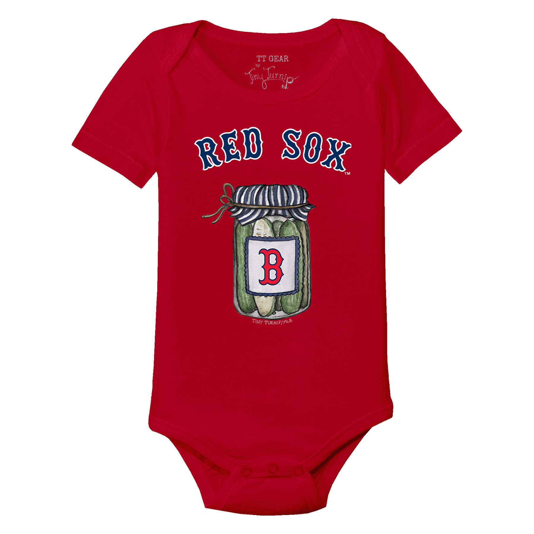 Boston Red Sox Pickle Jar Short Sleeve Snapper
