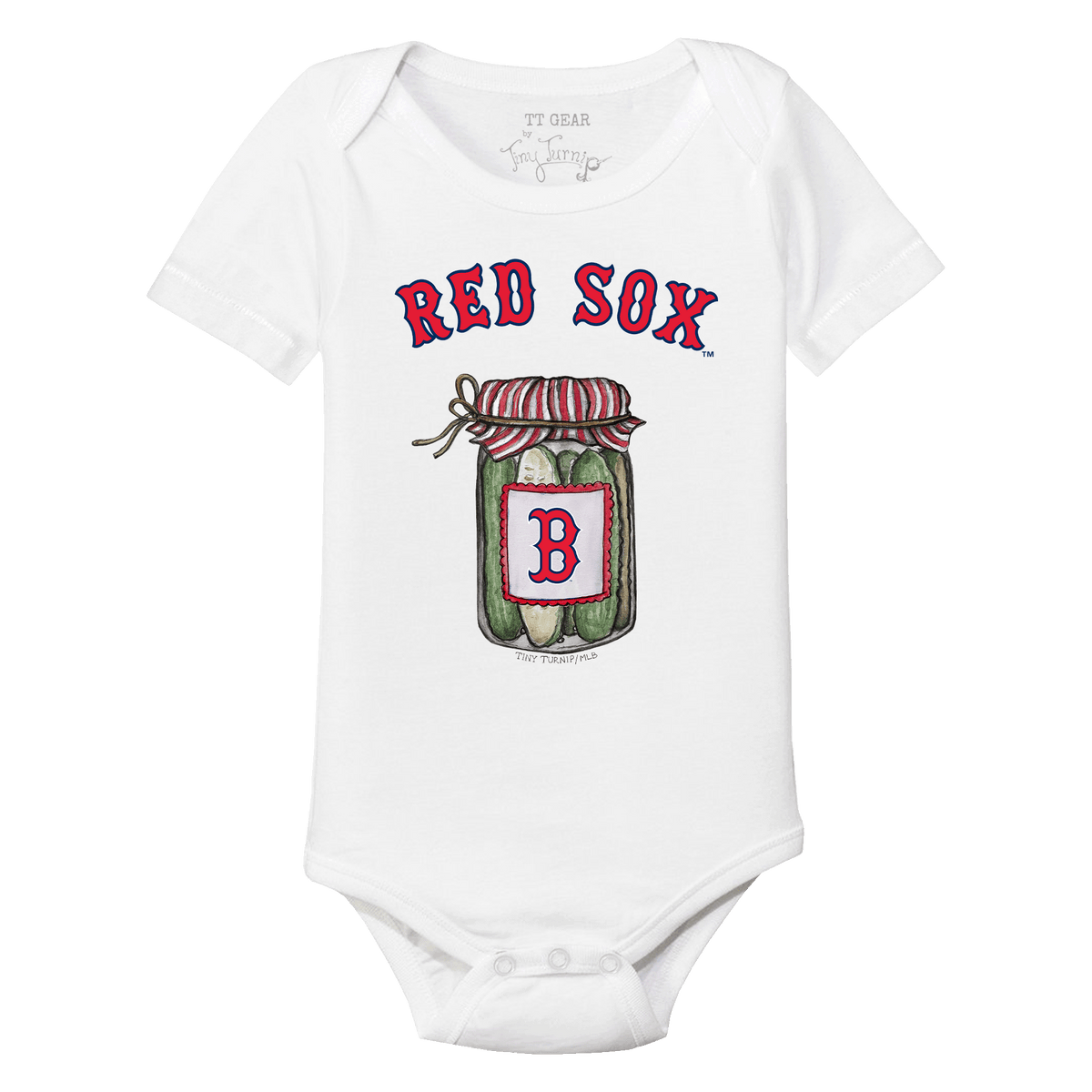 Boston Red Sox Pickle Jar Short Sleeve Snapper
