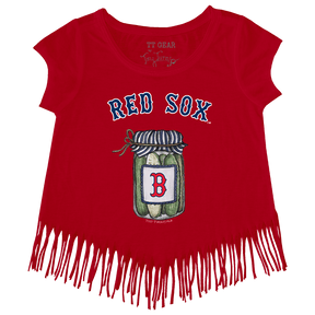 Boston Red Sox Pickle Jar Fringe Tee