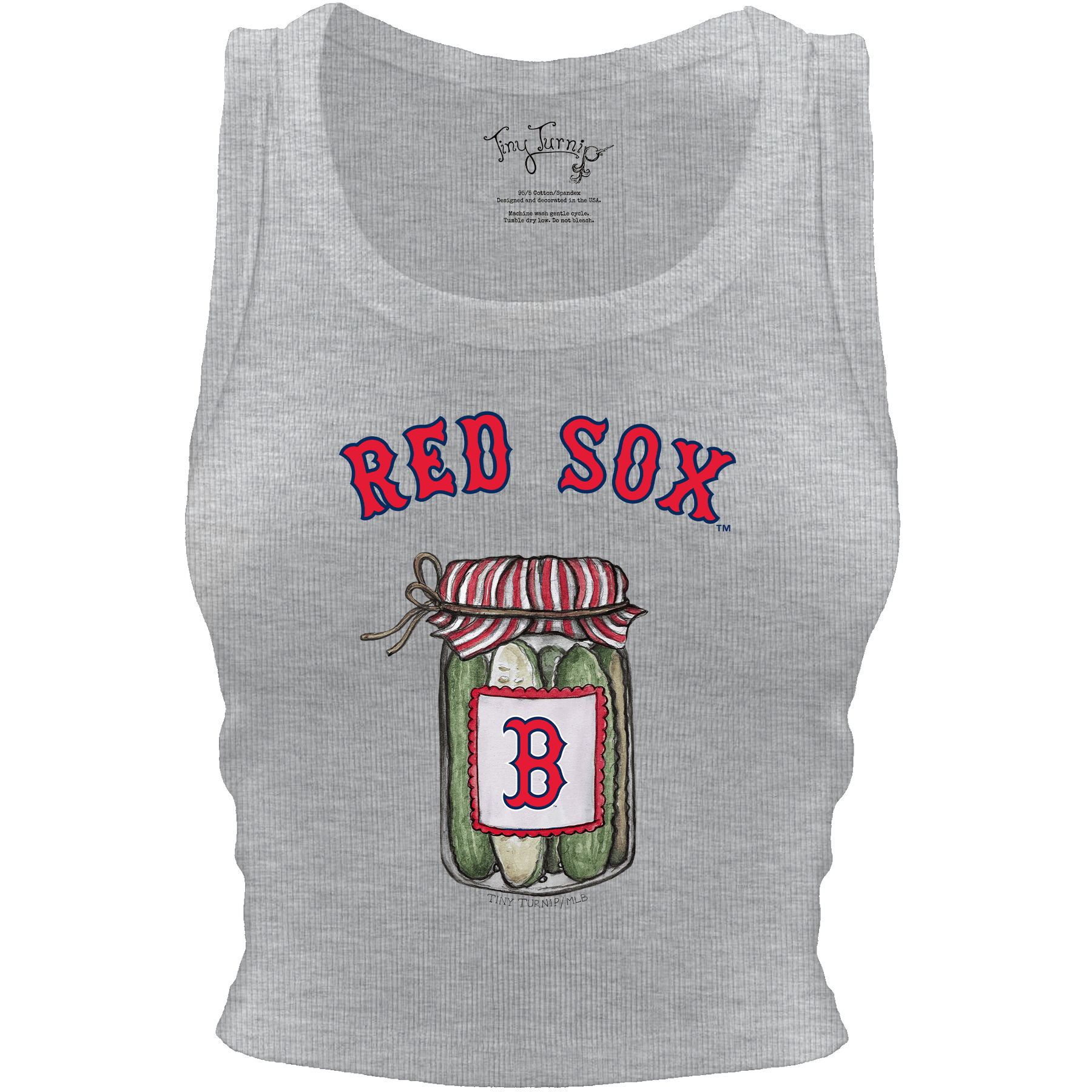 Boston Red Sox Pickle Jar Crop Tank