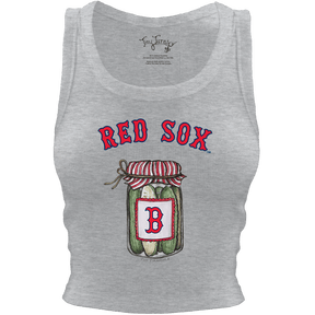 Boston Red Sox Pickle Jar Crop Tank