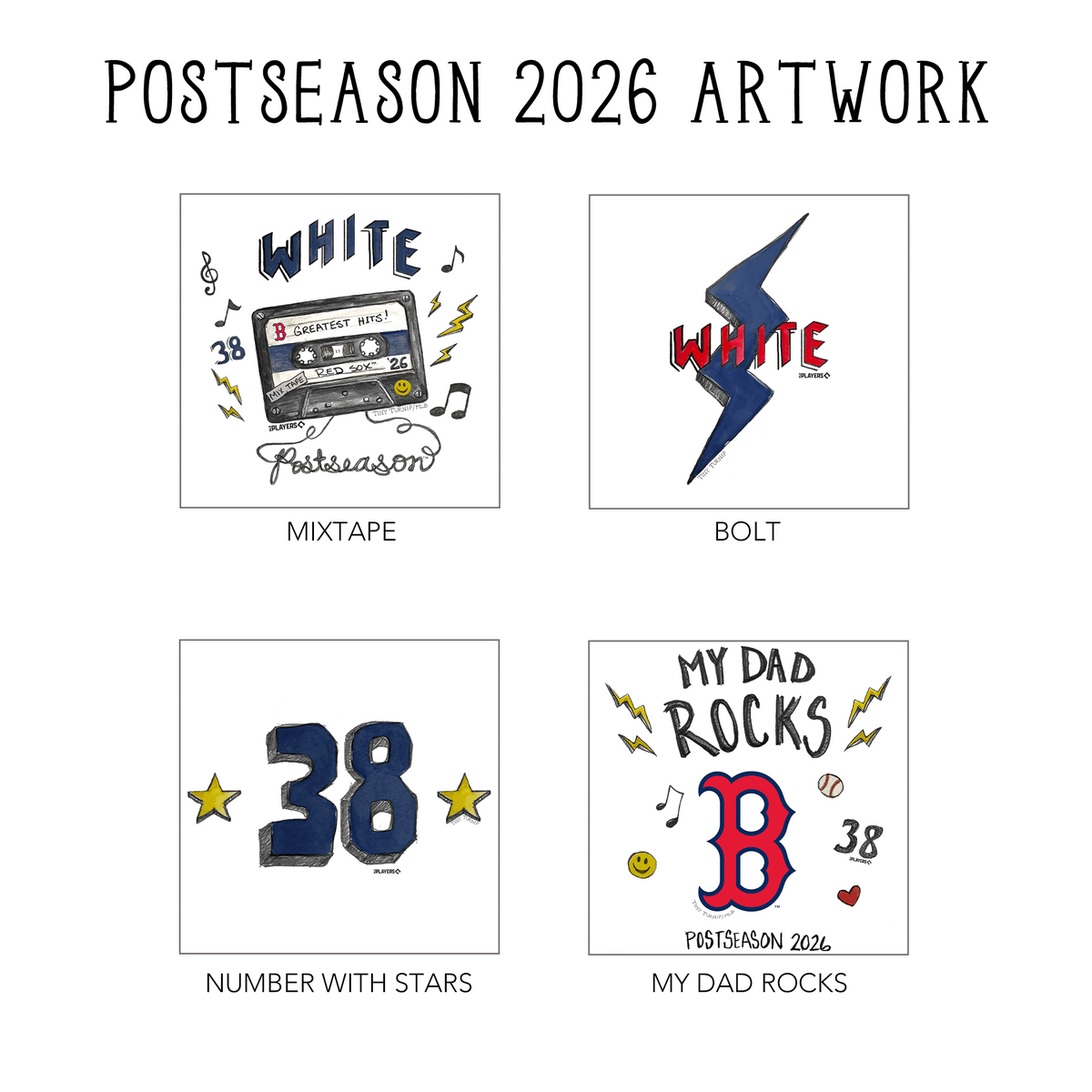 VIP Boston Red Sox Postseason '26 Kid's Tank