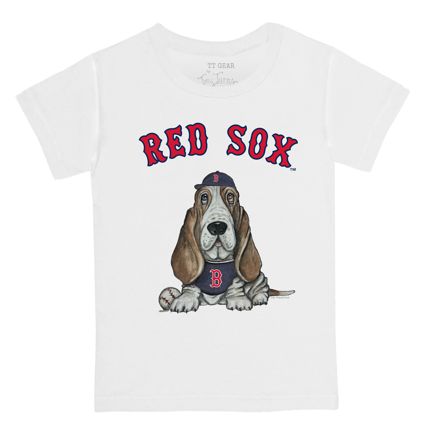 Boston Red Sox Puddy Kid's Tee Shirt - Tiny Turnip
