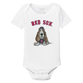 Boston Red Sox Puddy Short Sleeve Snapper - Tiny Turnip