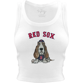 Boston Red Sox Puddy Crop Tank - Tiny Turnip