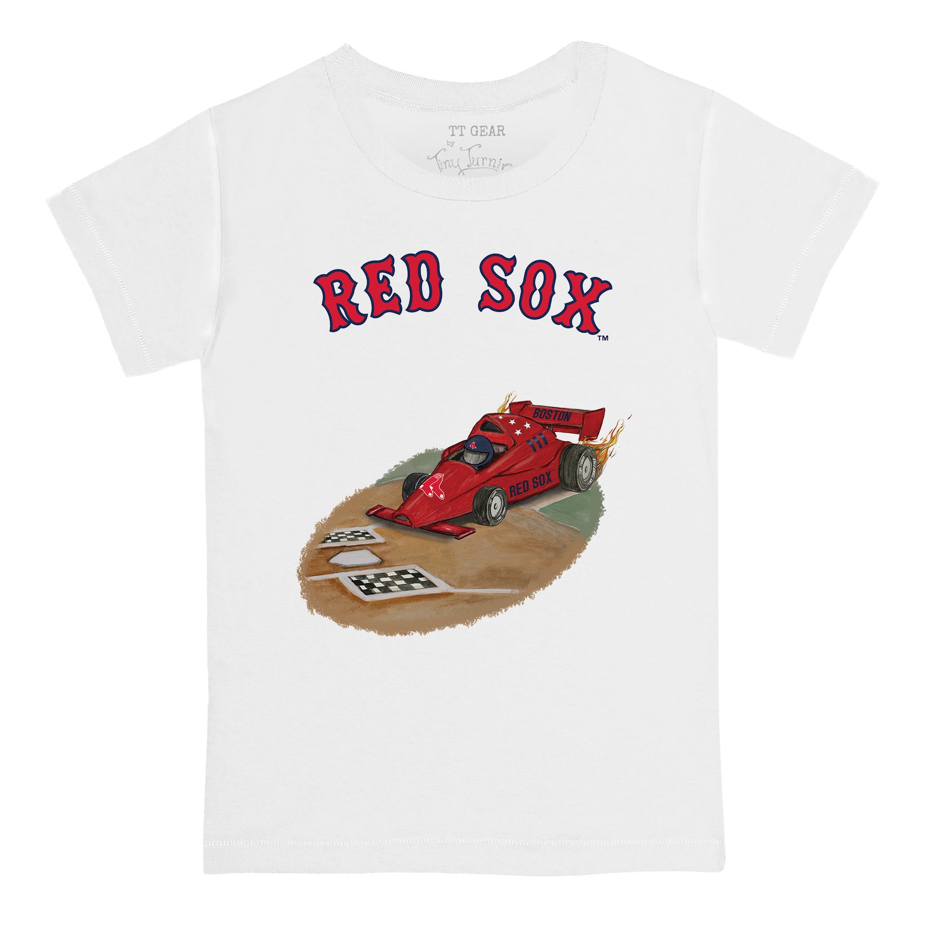 Boston Red Sox Race Car Tee Shirt