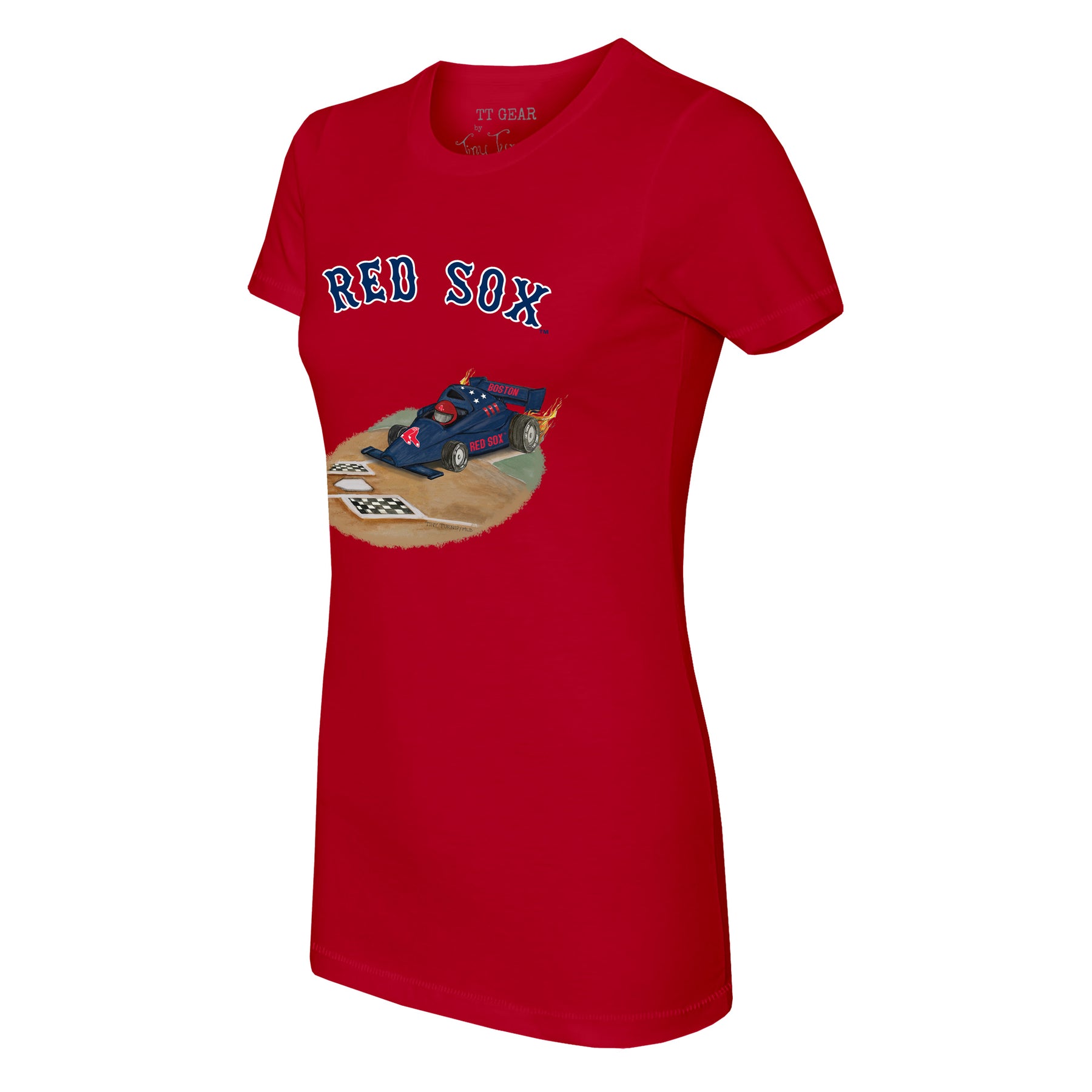Boston Red Sox Race Car Tee Shirt