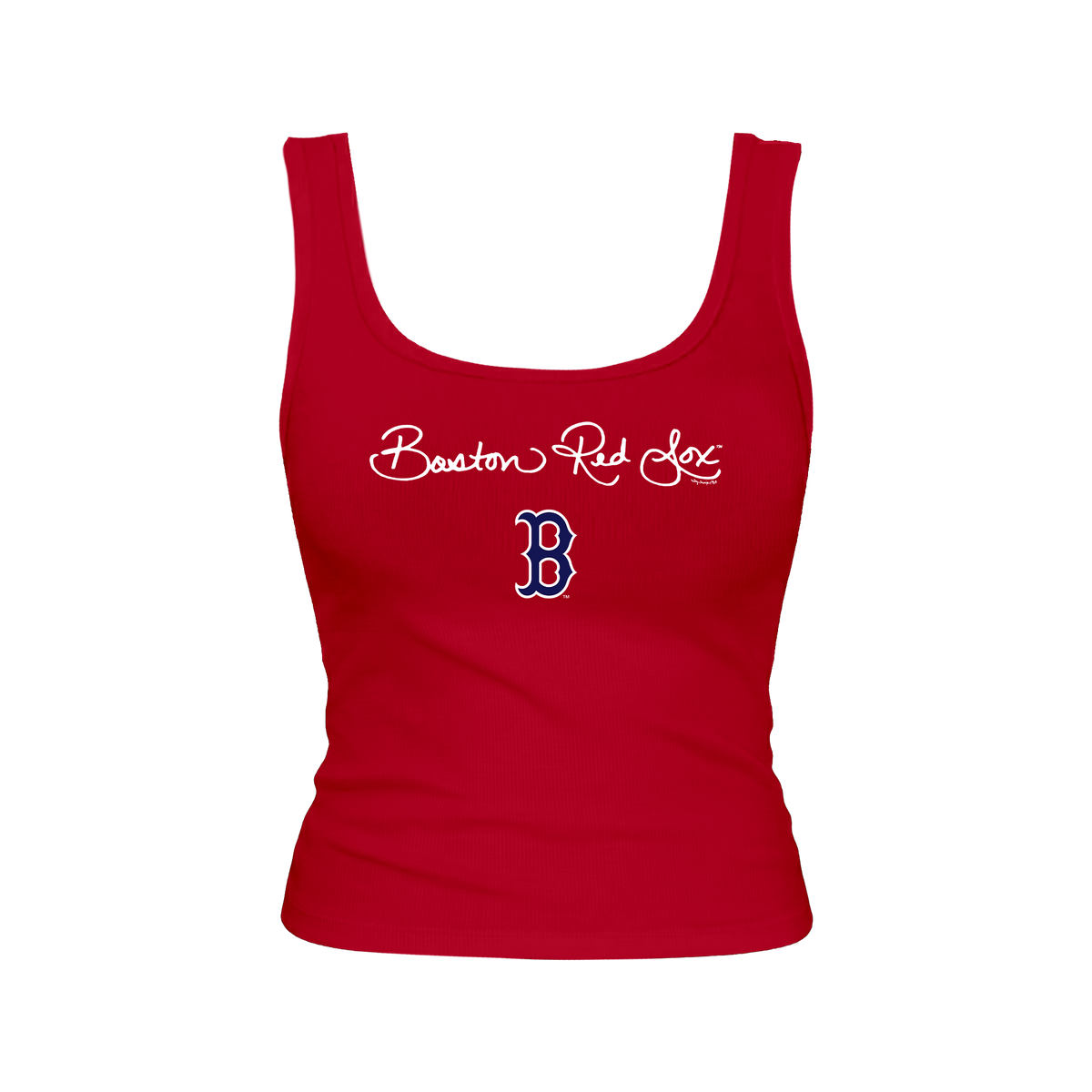 Boston Red Sox Logo Script Emmy Tank