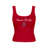 Boston Red Sox Logo Script Emmy Tank