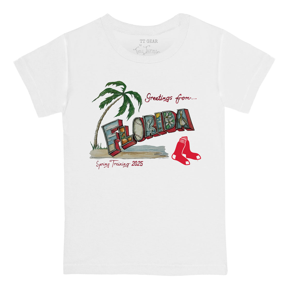 Boston Red Sox Spring Training 2025 Tee Shirt