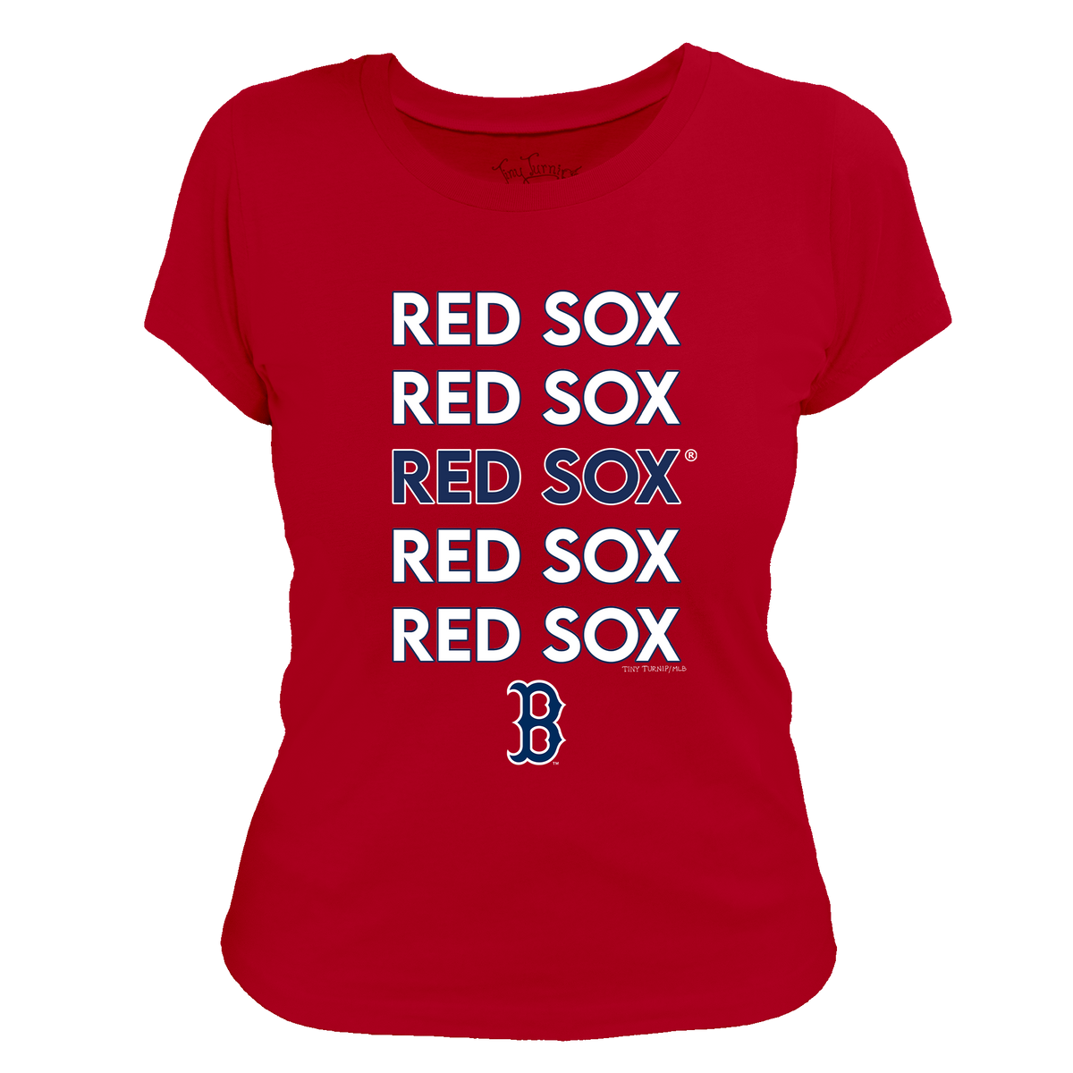 Boston Red Sox Stacked Tee Shirt
