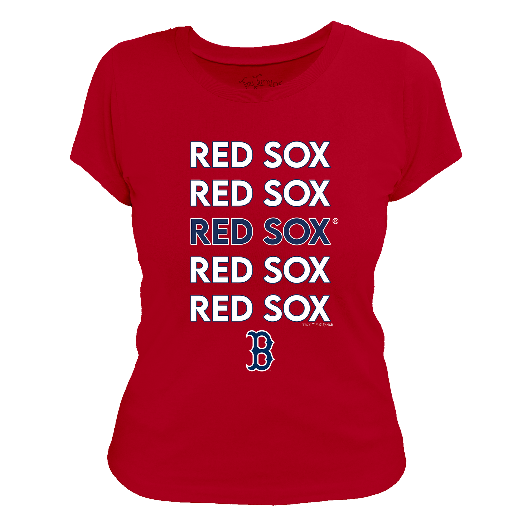 Boston Red Sox Stacked Tee Shirt