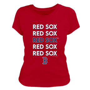 Boston Red Sox Stacked Tee Shirt