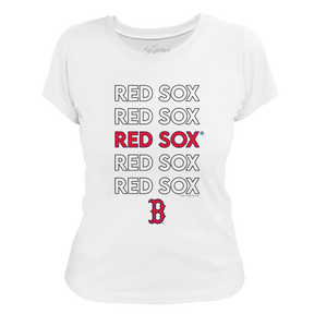 Boston Red Sox Stacked Tee Shirt