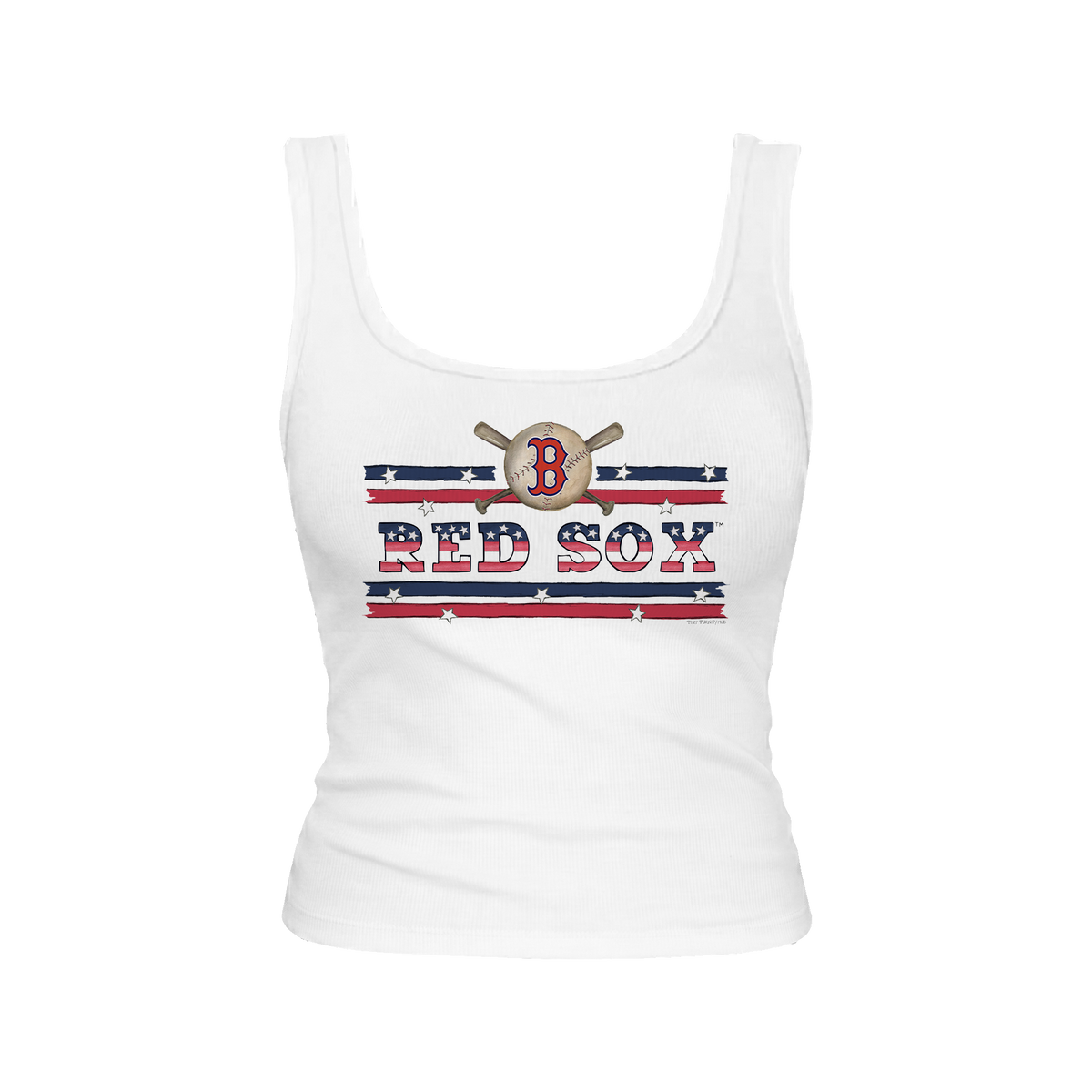 Boston Red Sox Stars and Stripes Emmy Tank