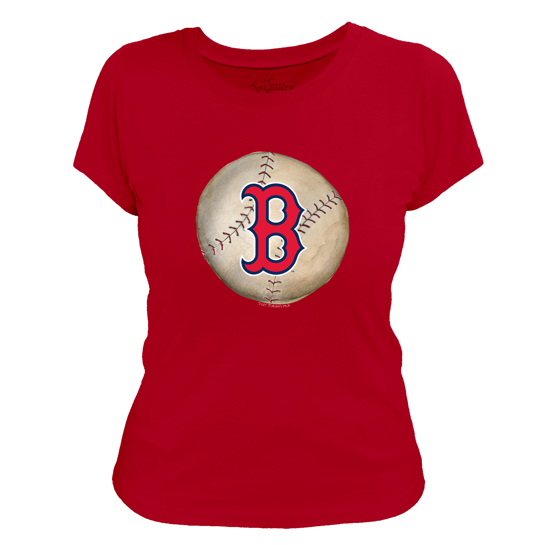 Boston Red Sox Stitched Baseball Tee Shirt - Tiny Turnip
