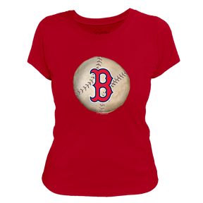 Boston Red Sox Stitched Baseball Tee Shirt - Tiny Turnip