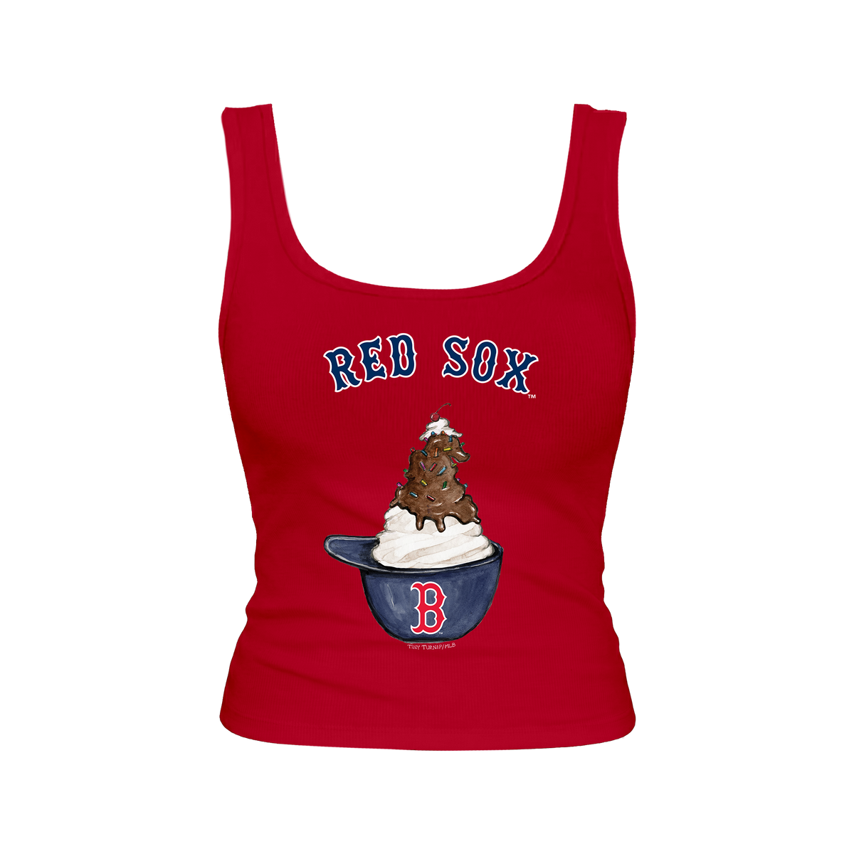 Boston Red Sox Sundae Helmet Emmy Tank