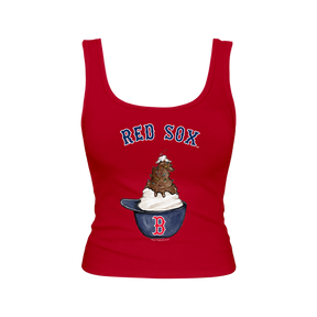 Boston Red Sox Sundae Helmet Emmy Tank