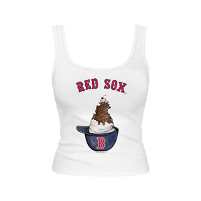 Boston Red Sox Sundae Helmet Emmy Tank
