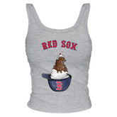 Boston Red Sox Sundae Helmet Ribbed Tank