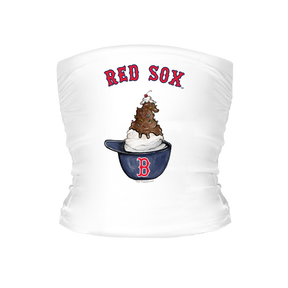 Boston Red Sox Sundae Helmet Tube Top - Tiny Turnip