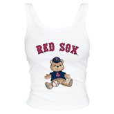 Boston Red Sox Teddy Ribbed Tank - Tiny Turnip