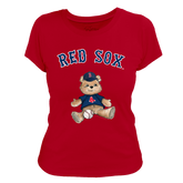 Boston Red Sox Boy Teddy Women's Tee Shirt