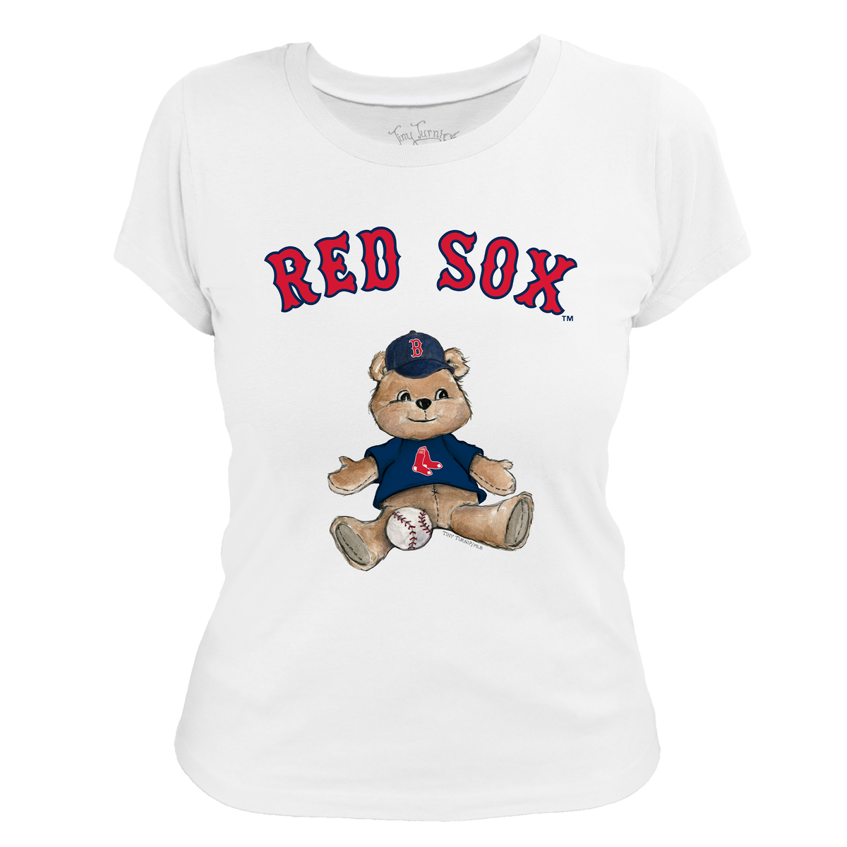 Boston Red Sox Boy Teddy Women's Tee Shirt