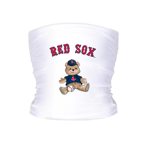 Boston Red Sox Teddy Tube Top - Tiny Turnip