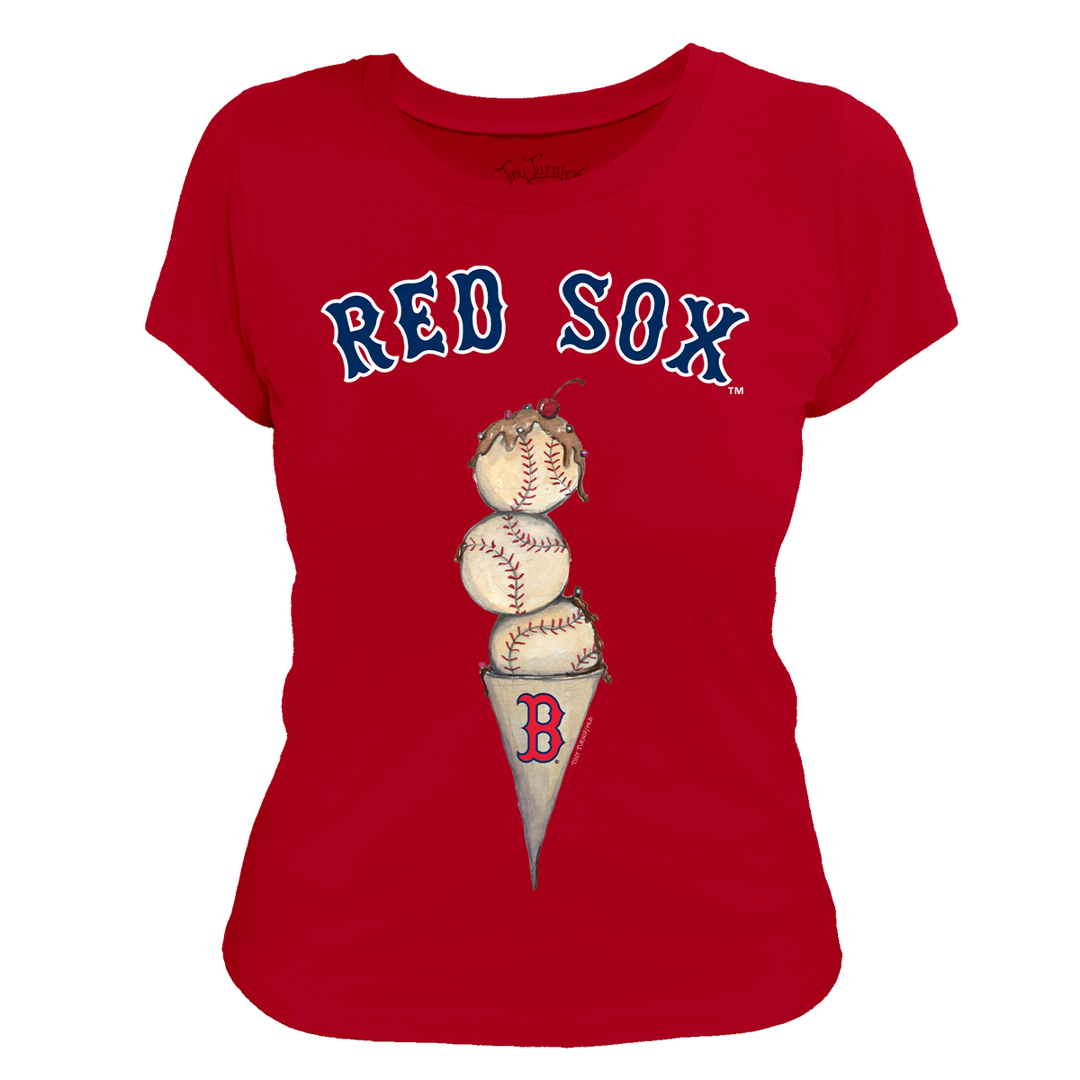 Boston Red Sox Triple Scoop Women's Tee Shirt