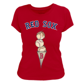 Boston Red Sox Triple Scoop Women's Tee Shirt