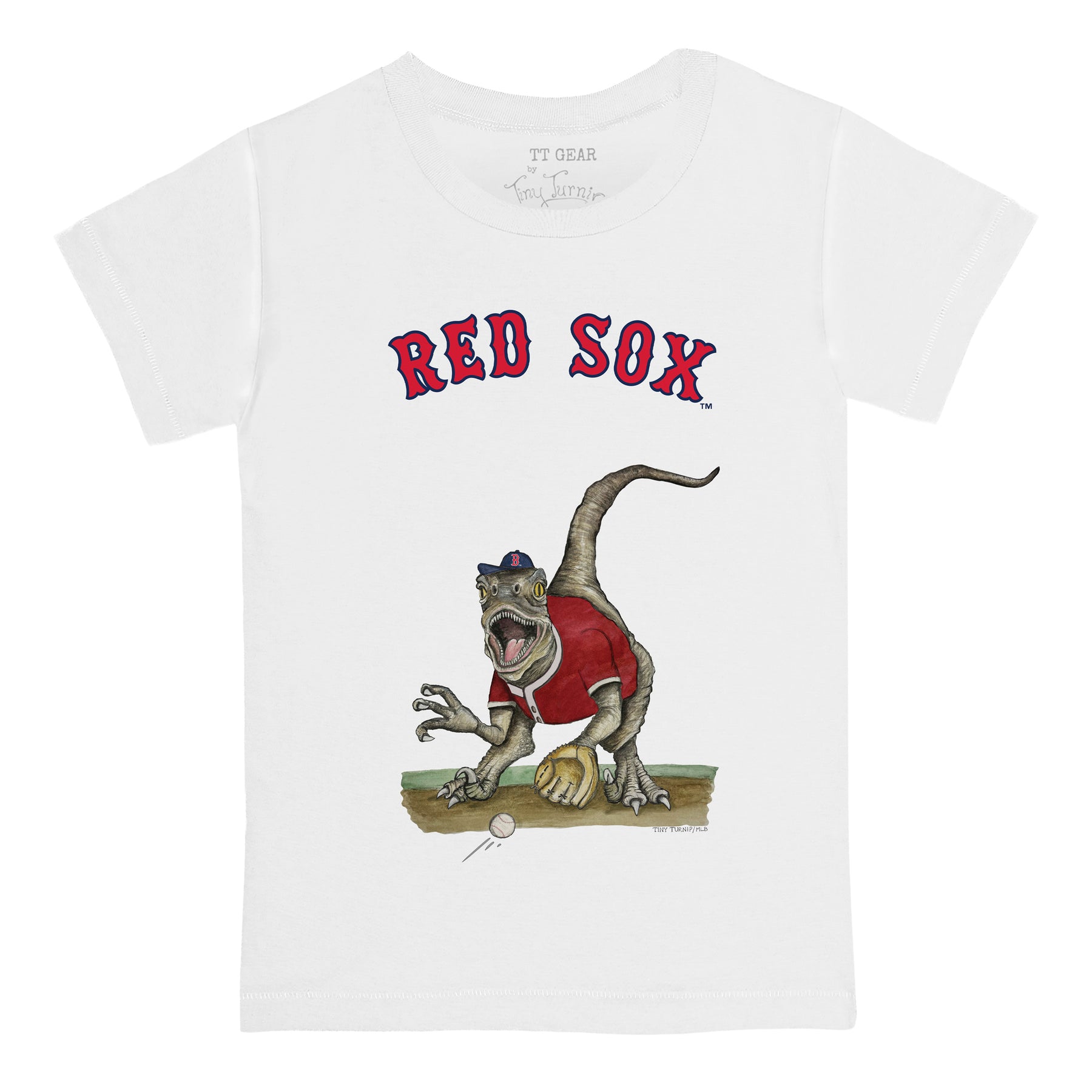 Boston Red Sox Velociraptor Tee Shirt