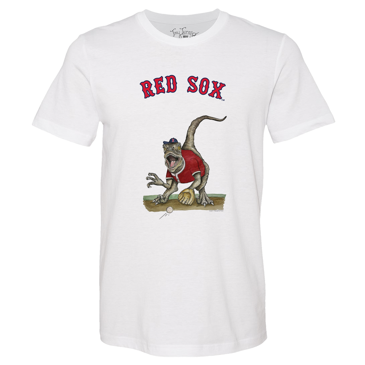 Boston Red Sox Velociraptor Tee Shirt