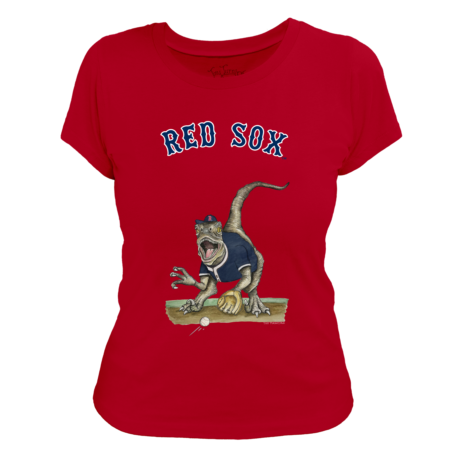 Boston Red Sox Velociraptor Tee Shirt